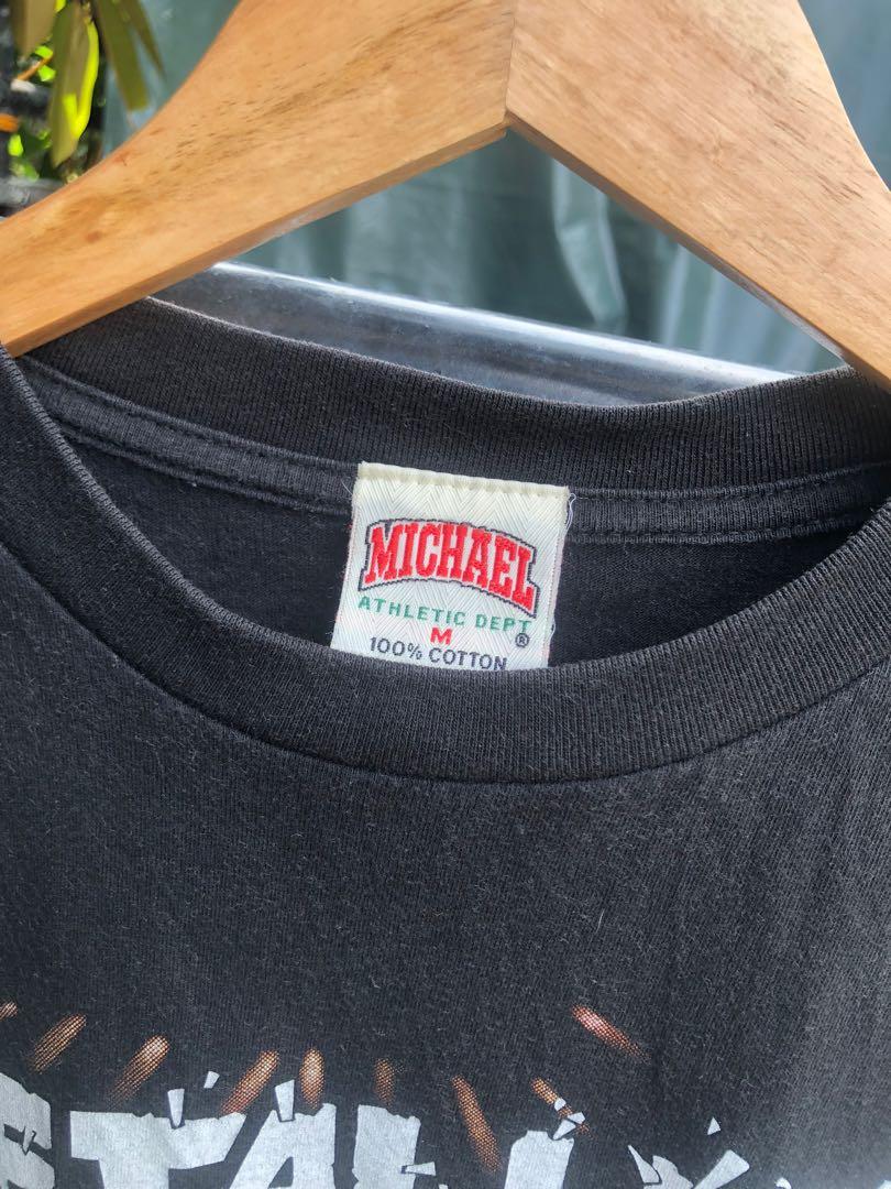 Vintage Metallica Michael Tag, Men's Fashion, Tops & Sets, Tshirts