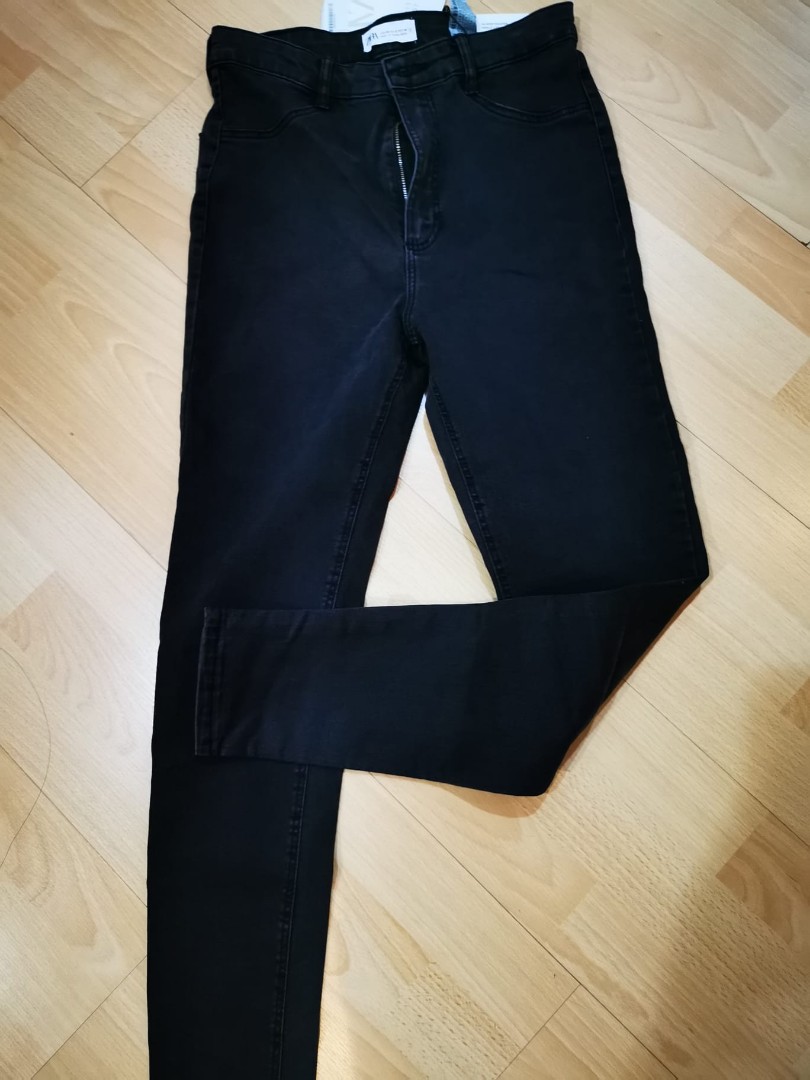 Zara black jeans, Women's Fashion, Bottoms, Jeans & Leggings on Carousell