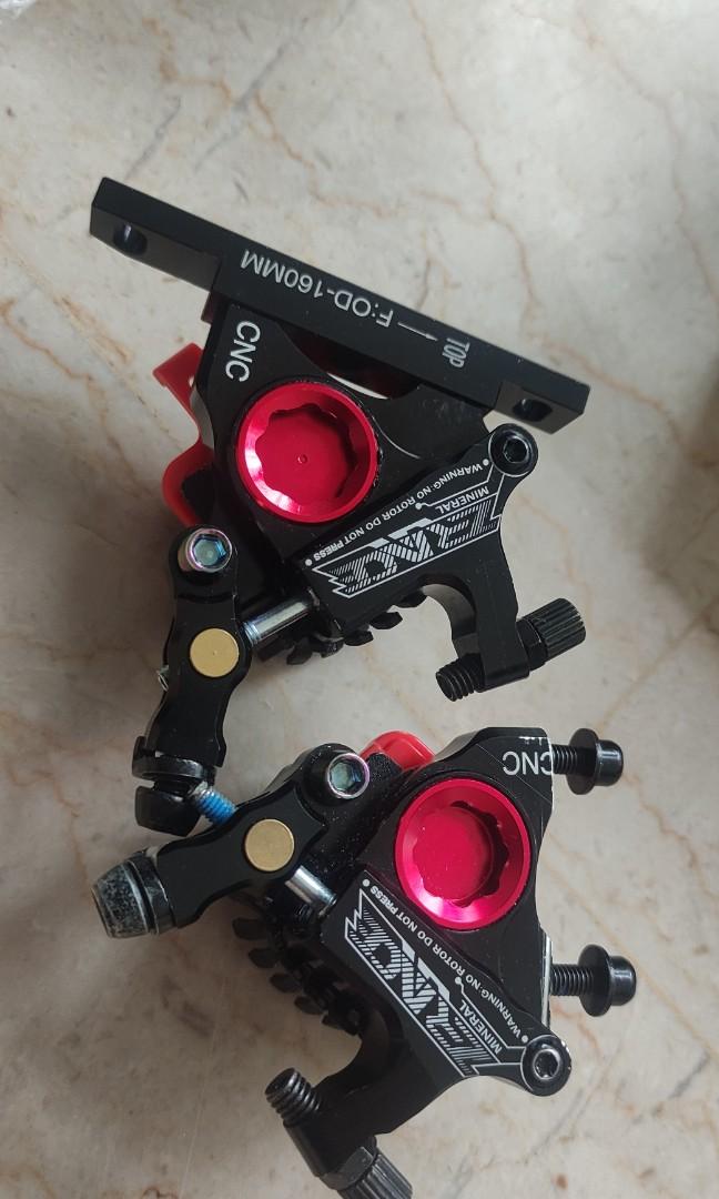 Zrace cable actuated hydraulic brake, Sports Equipment, Bicycles