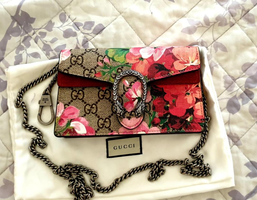 100% Orig Gucci Dionysus Blooms Super Mini (Category: Luxury Bags & Wallets) located in Binan City. Submitted by iamptetty (Listing ID 1107553713, Image 1). Description: .