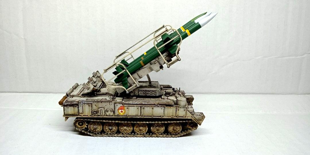1/72 Soviet, Russia SA-6 SAM launcher