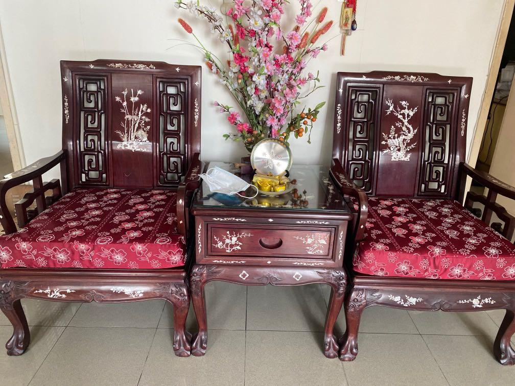 梨花木家具 Furniture Home Living Furniture Tables Sets On Carousell