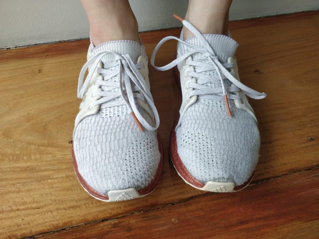 Adidas ultra boost x ltd white rust discount