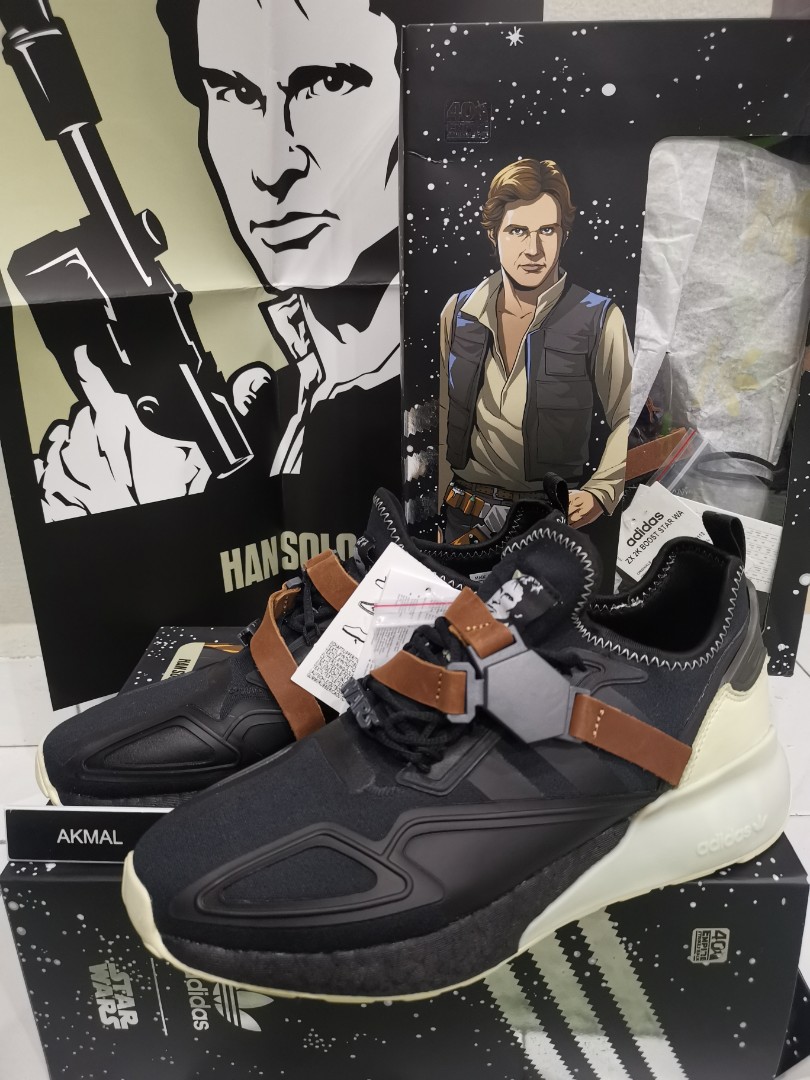 Adidas Zx 2k Boost Star Wars Hans Solo Men s Fashion Footwear