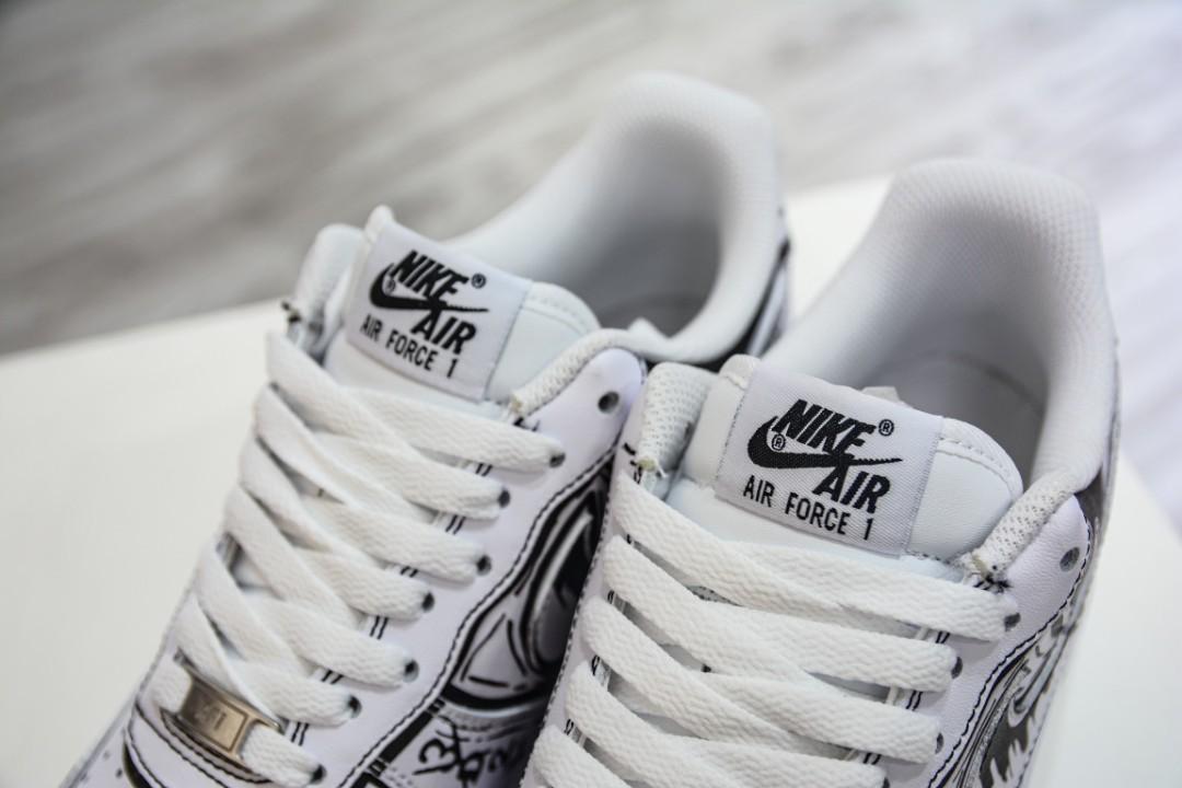 customized white air force ones