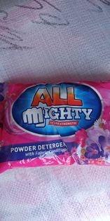 almighty detergent powder 25 kilos