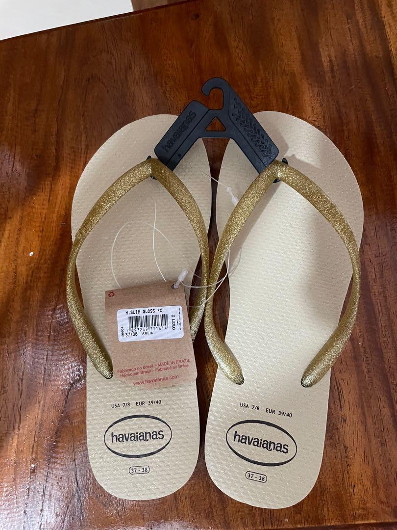 Authentic Havaianas brand new 37-38 (Category: Slippers and slides) located in Catarman. Submitted by bibiemarg (Listing ID 1107558387, Image 1). Description: Reason for selling: bought the wrong size, doesn’t fit on me.