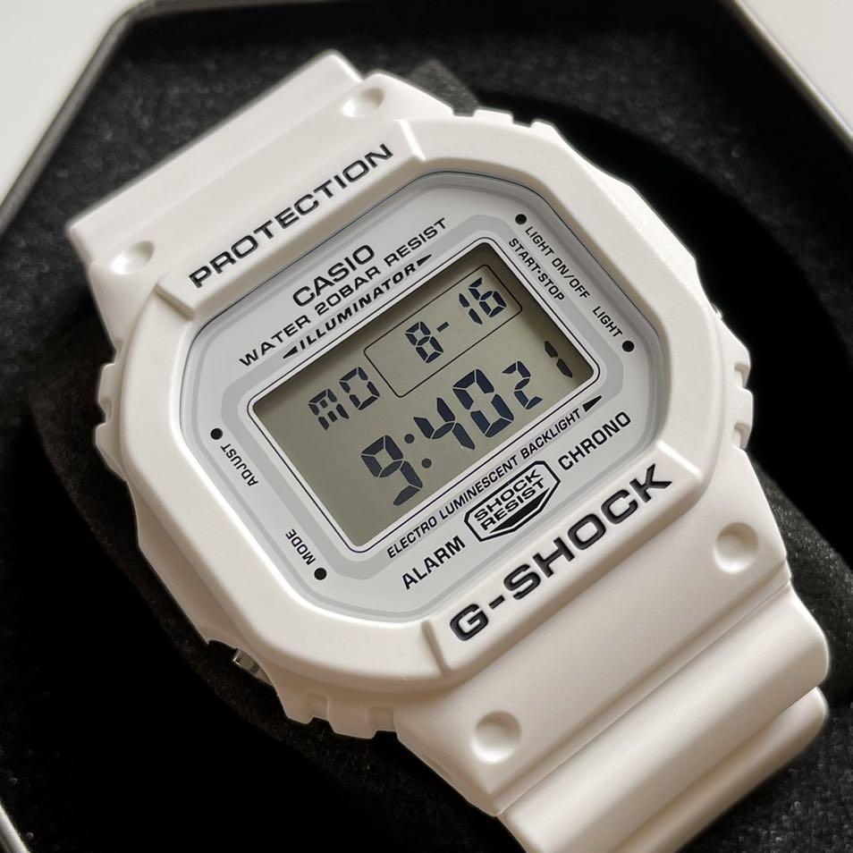 Casio 5600 hotsell white