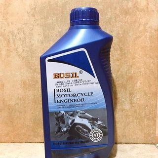 Bosil 4T 10W/40
Fully Synthetic -  Premium quality
Motorcycle Engine oil