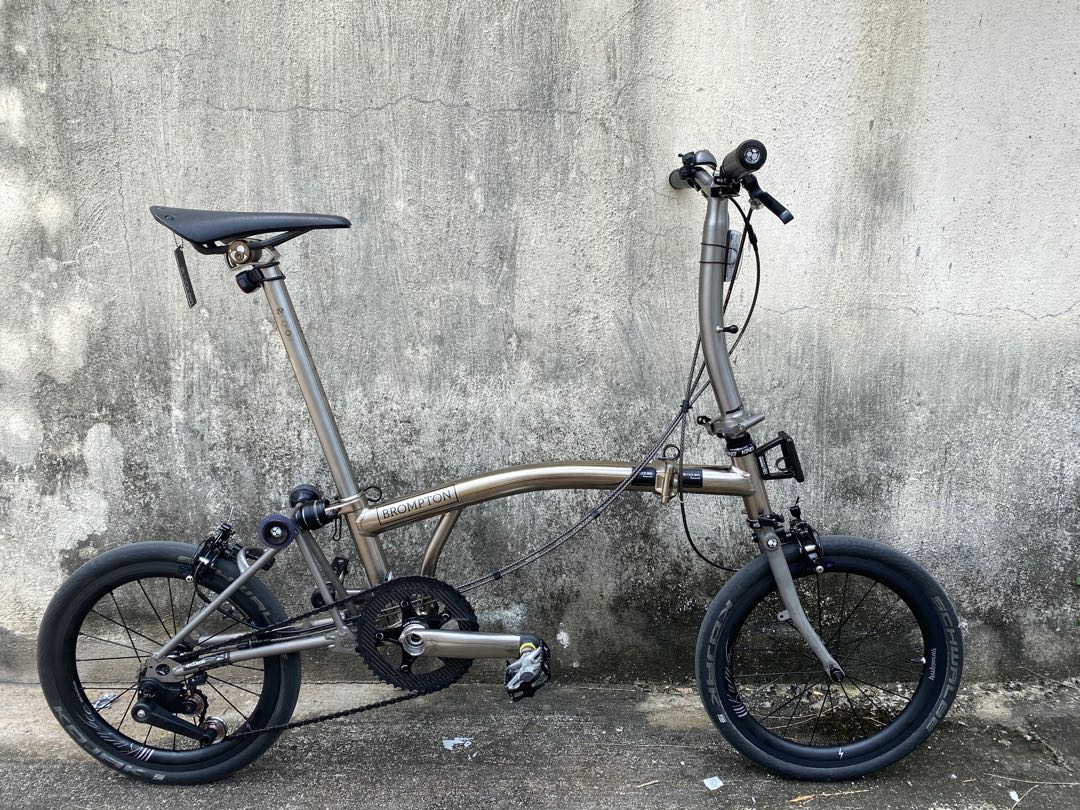 Brompton shop nickel titanium