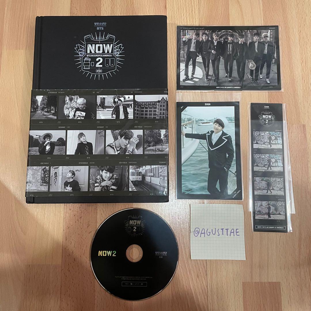 bts now2 w full yoongi set inclusions