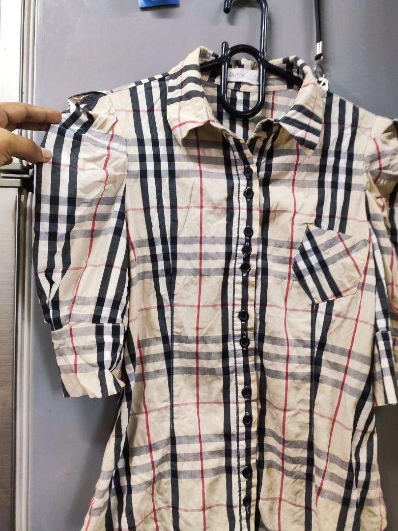 Burberry inspired discount top