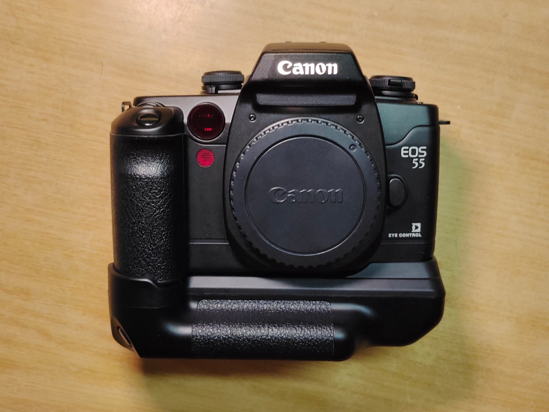 Canon EOS-55（ブラック） - フィルムカメラ