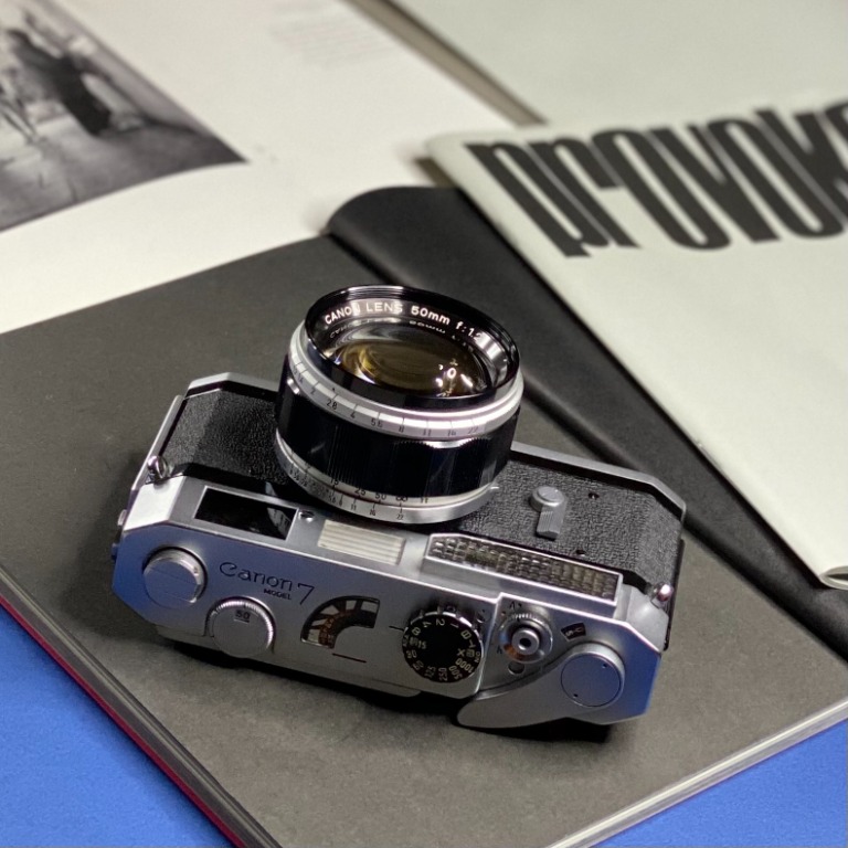 Canon Model 7 with Canon 50mm f1.2 LTM, 相機攝影, 鏡頭及裝備在旋轉拍賣