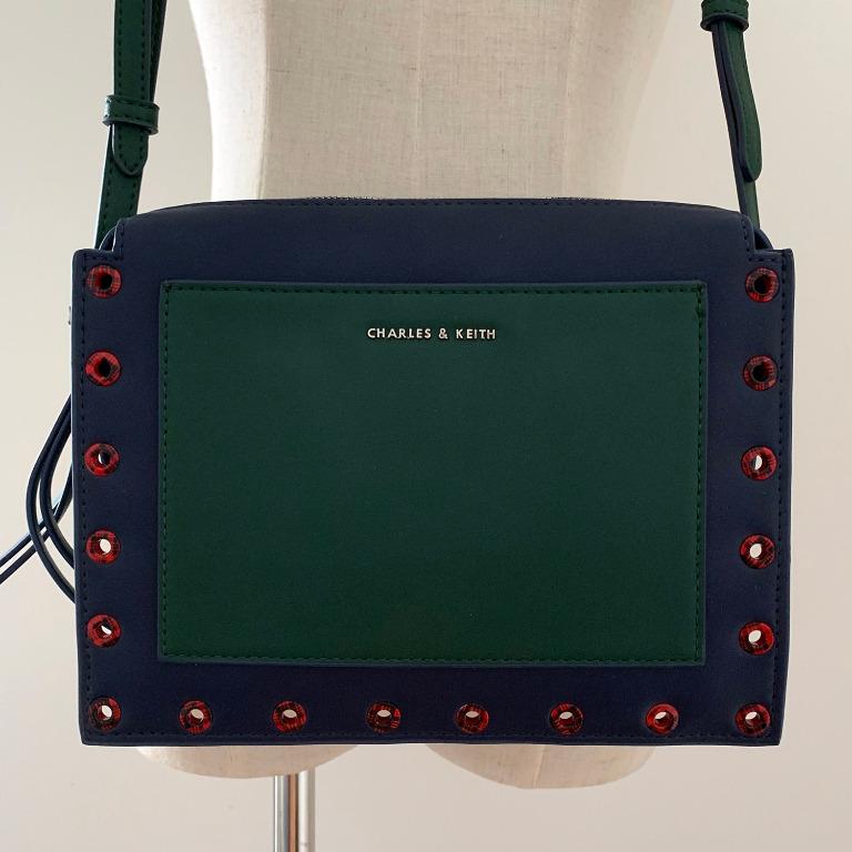 Charles and keith embellished online crossbody bag