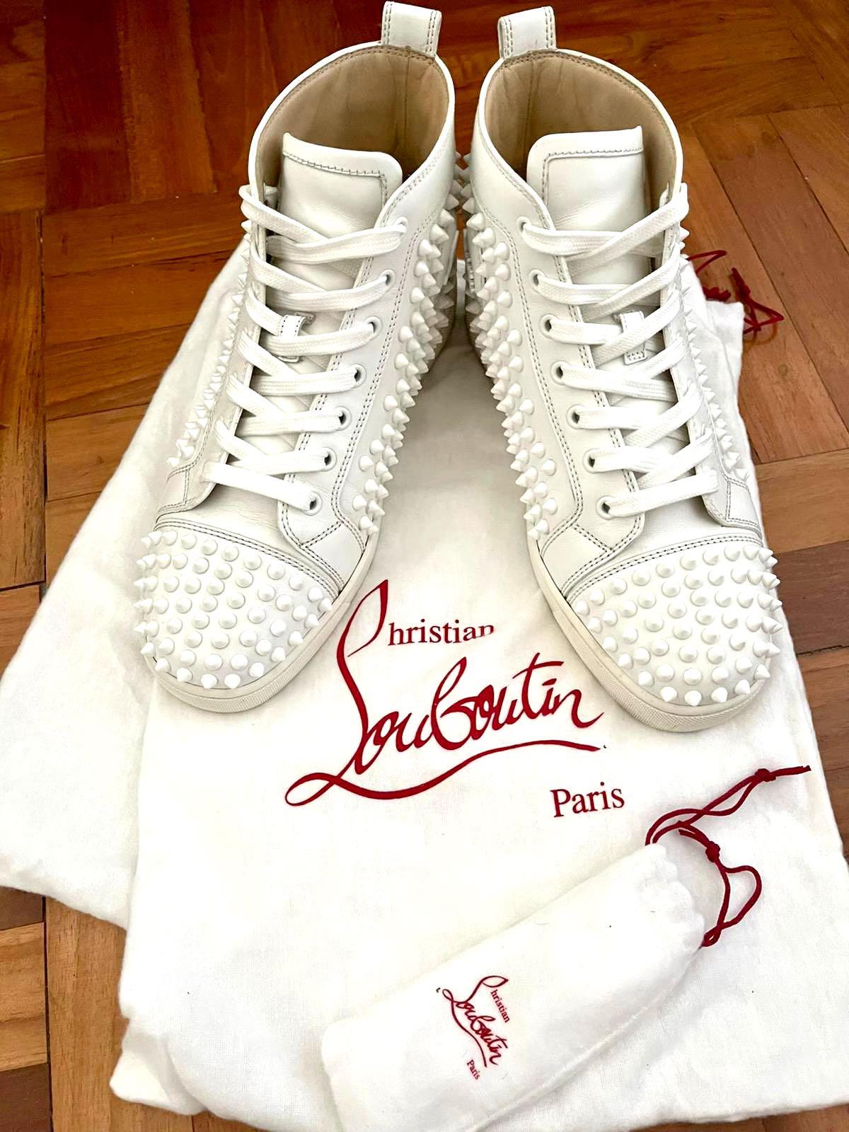 Louboutins sneakers mens best sale