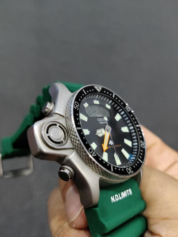 Citizen Promaster Aqualand JP2000 08E dive watch Men s Fashion