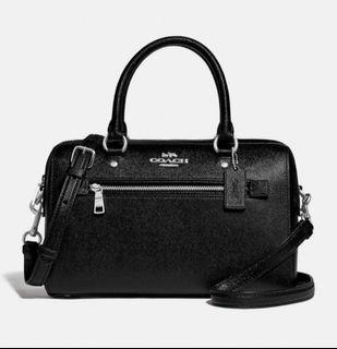 coach rori shoulder bag in black