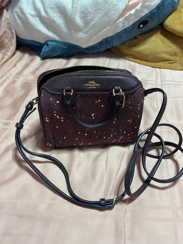 Coach glitter purse store