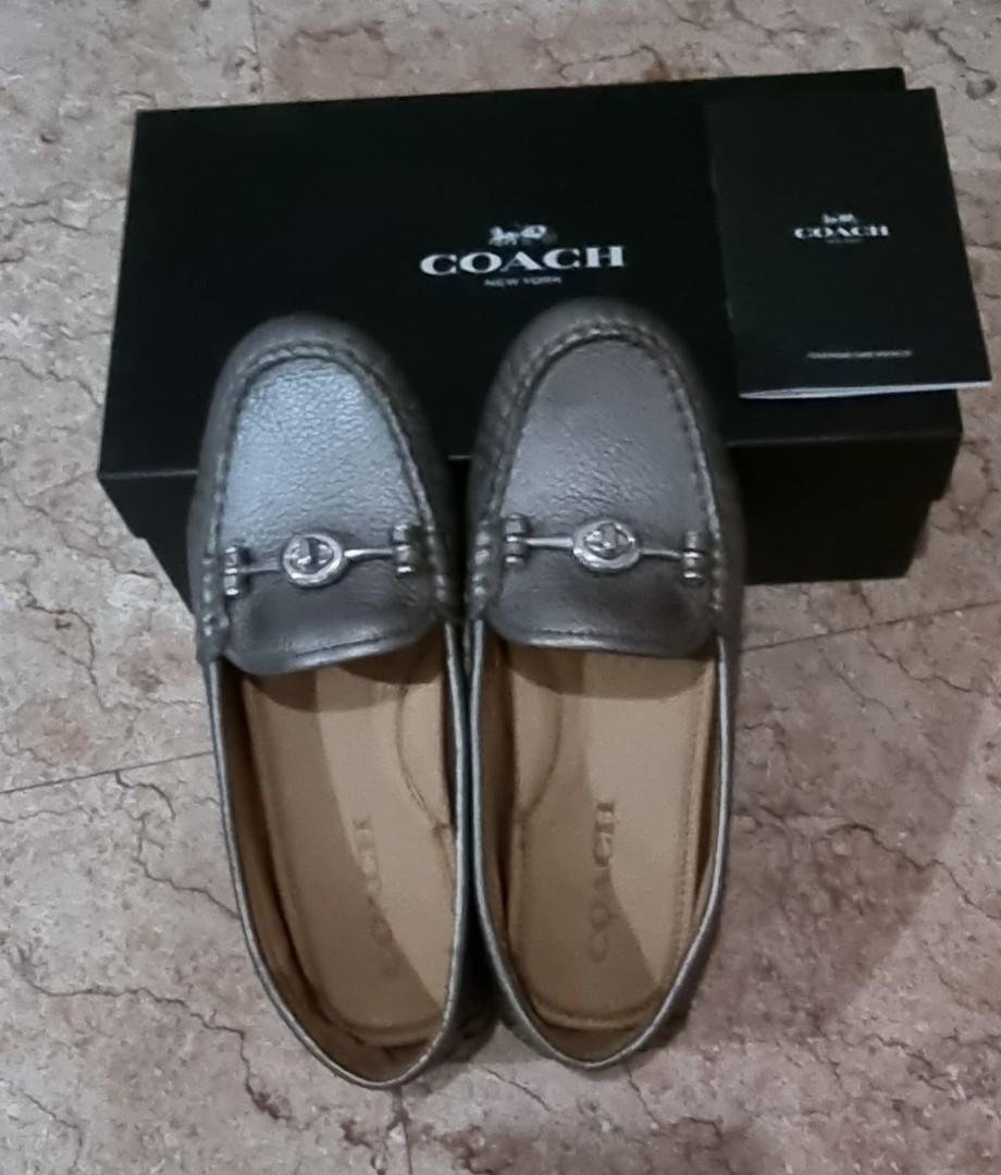 Coach mocassin sales