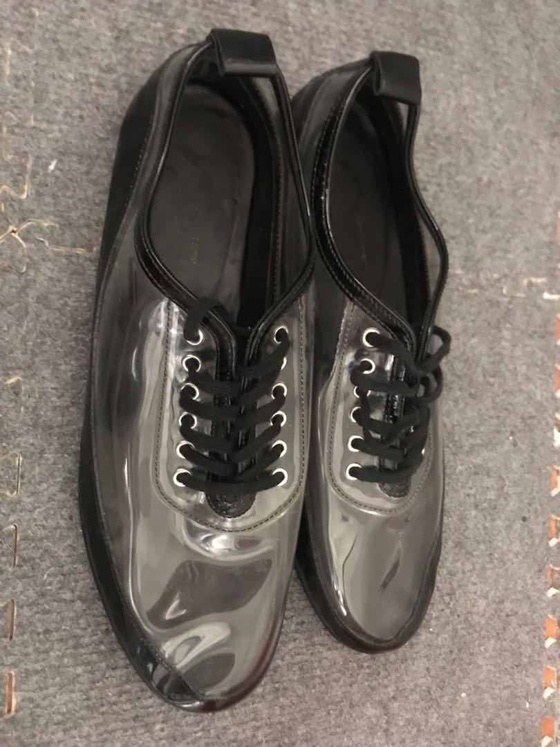 Clear cheap oxford shoes