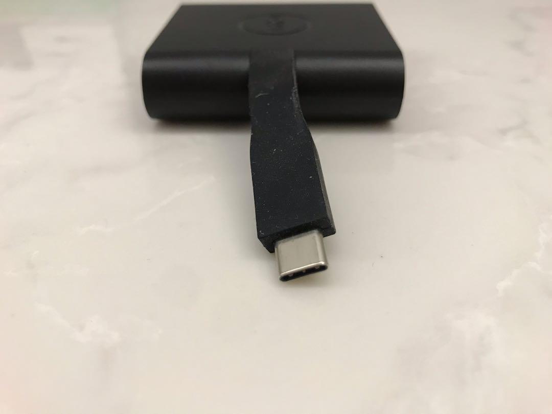 Dell Adapter USBC to HDMI/ VGA/ USB3.0 DA200, 電子產品, 其他