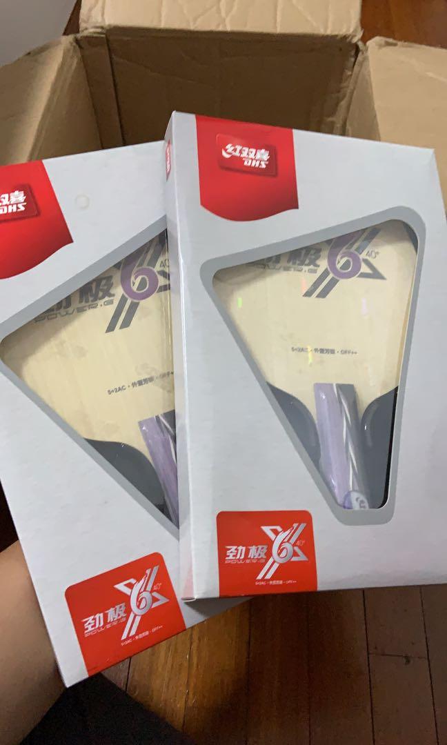 DHS PG 6X Viscaria Clone (Table Tennis Blade), Sports Equipment, Sports