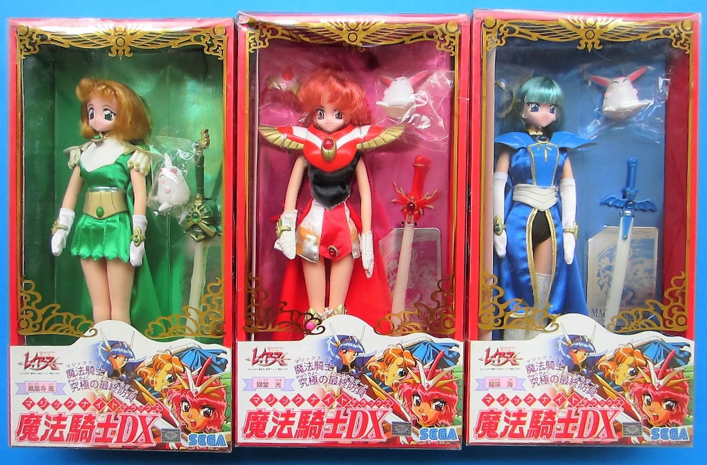 魔法騎士DX Magic Knight Rayearth 獅堂光,龍咲海& 鳳凰寺風1/6 Sega