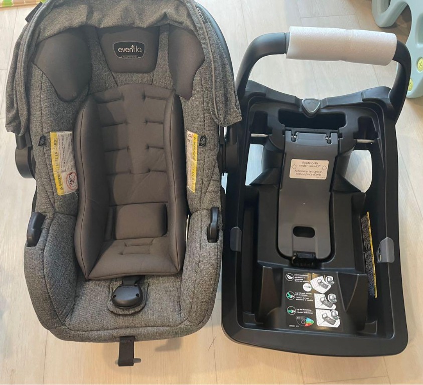 Evenflo Safemax Infant Toddler Grey, Evenflo Safemax Infant Car Seat Head Support