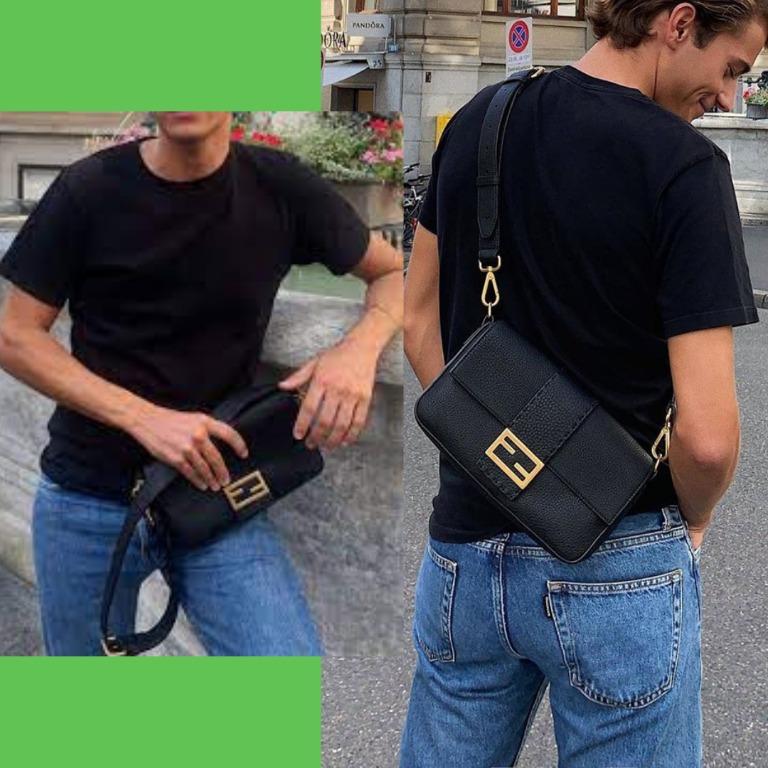 Fendi Baguette 2 Way Sling And Waist Bag, Women'S Fashion, Bags & Wallets,  Cross-Body Bags On Carousell