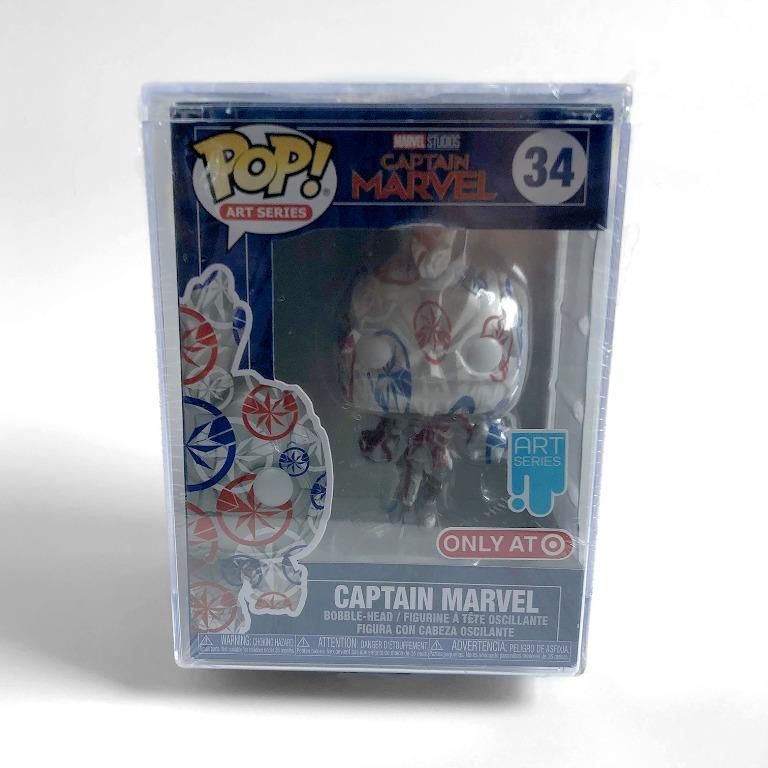 MARVEL AVENGERS Captain Marvel (Art Series) Funko POP Limited