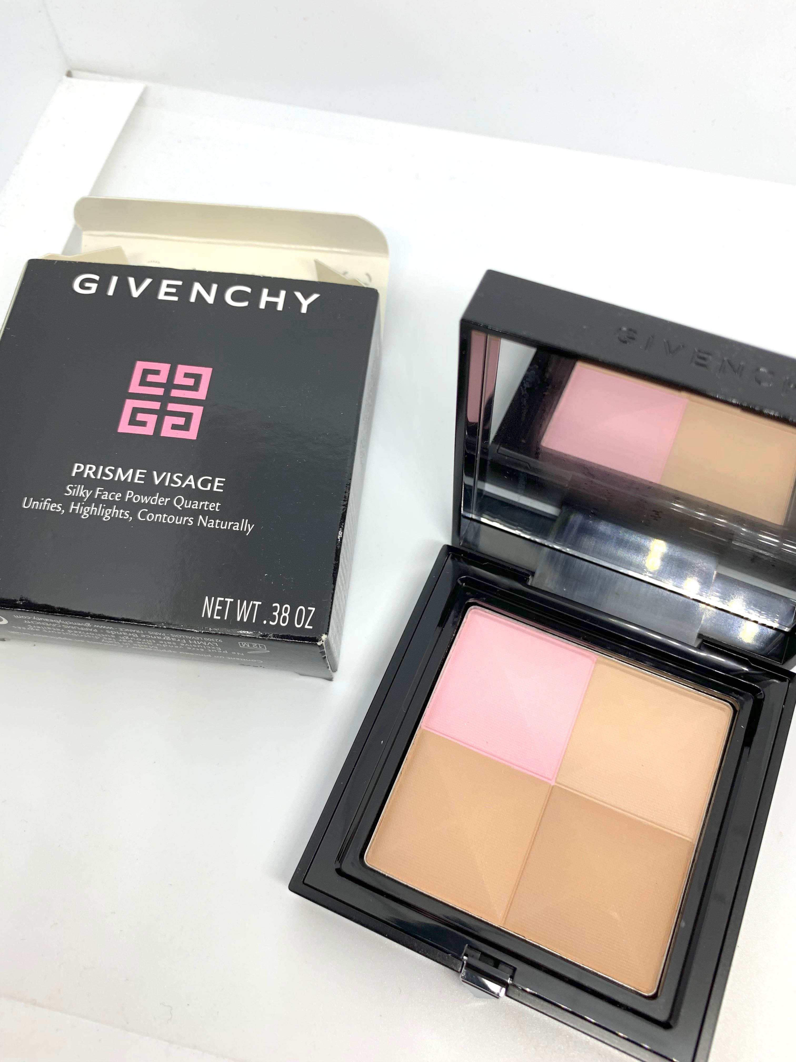 Givenchy Prisme Visage Silky Face Powder Quartet 4 Dentelle Beige Carousell