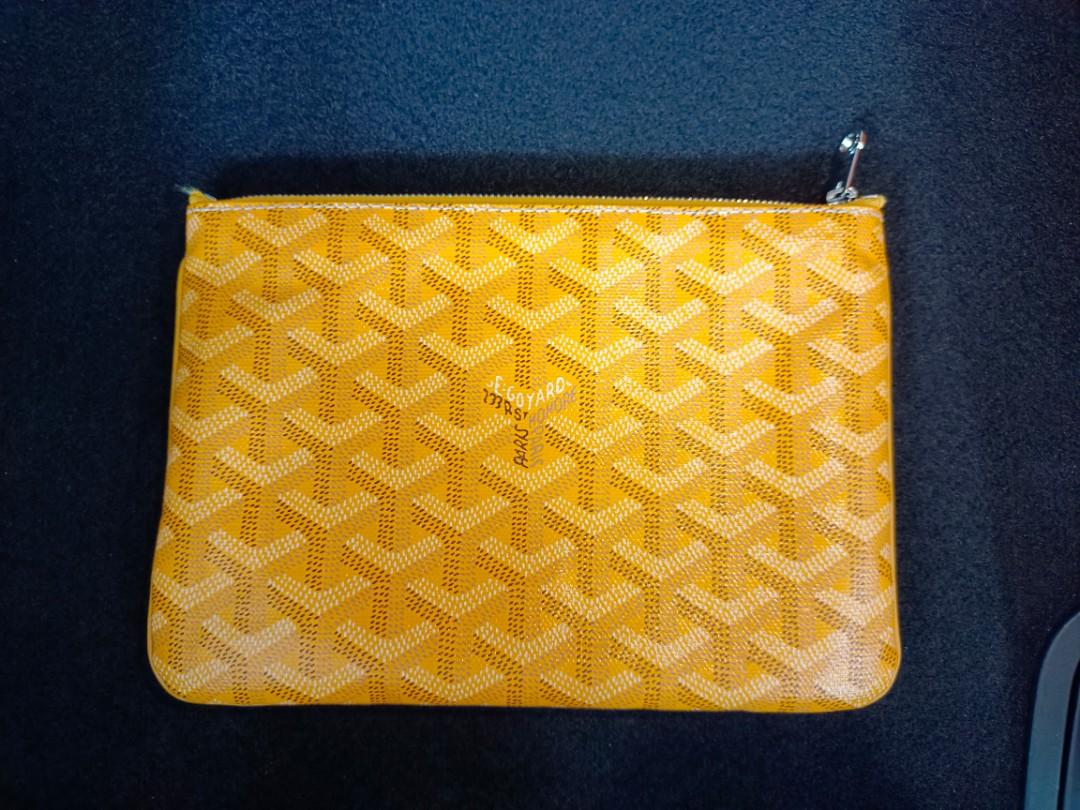 Goyard Mini Senat Wallet in White Monogram BNIB