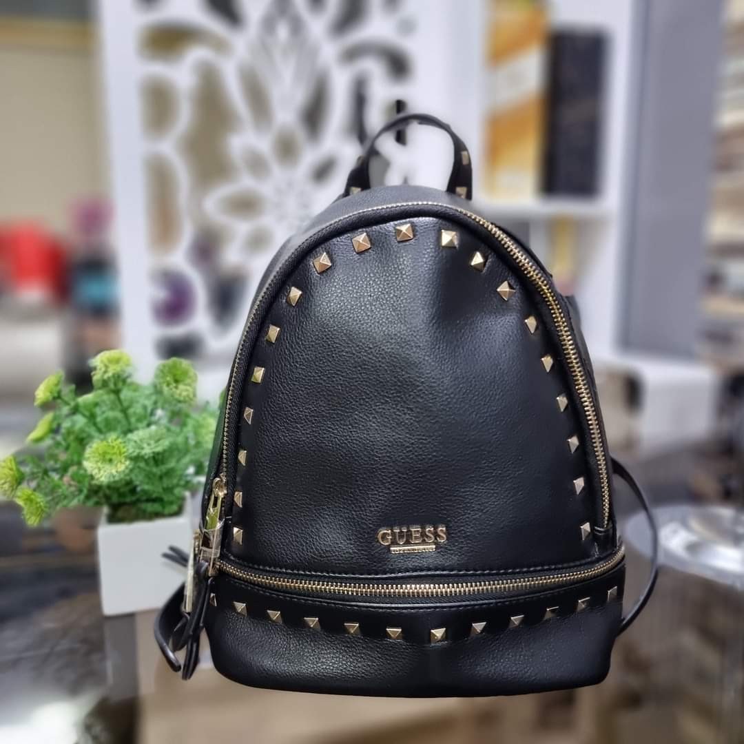 Guess Studded Backpack Women s Fashion Bags Wallets Backpacks