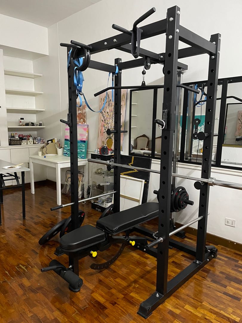 Gym set for sale, Sports Equipment, Exercise & Fitness, Cardio & Fitness  Machines on Carousell