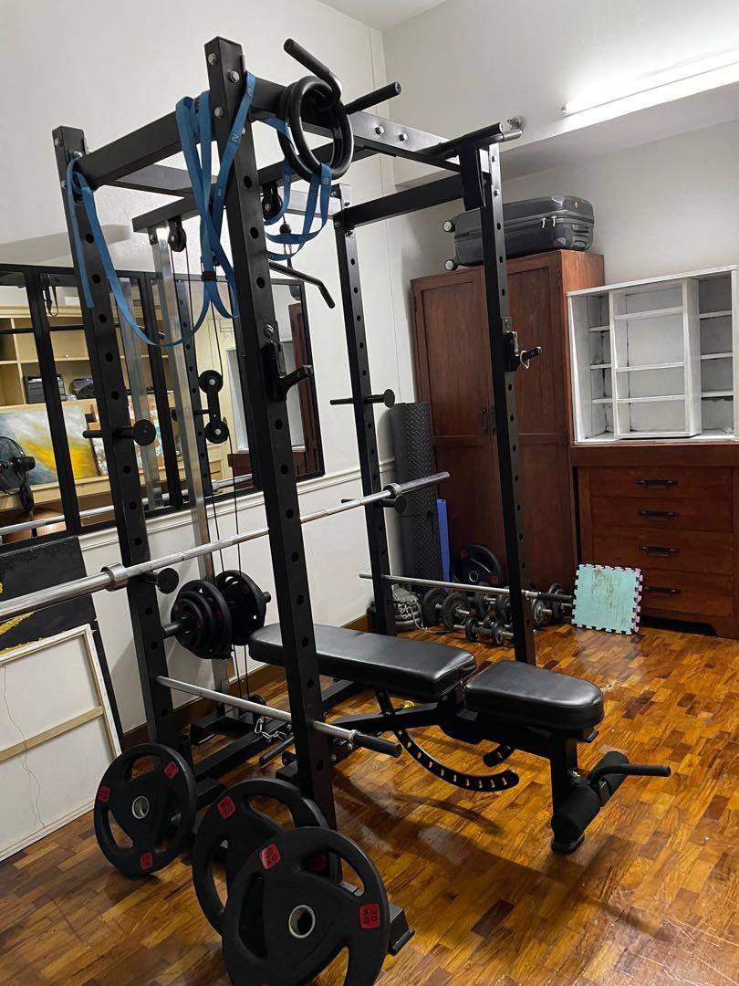 Gym set for sale, Sports Equipment, Exercise & Fitness, Cardio & Fitness  Machines on Carousell