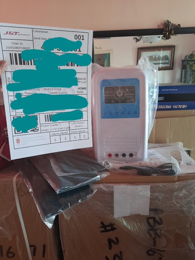 HPT High Potential Therapy Machine (Category: Massage Devices) located in Manila. Submitted by anjeology (Listing ID 1107493701, Image 1). Description: ‼S A L E A L E R T‼ ‼️HPT MACHINE + BIOCIRCULATOR BUNDLE‼️FOR ONLY PHP 35,000 ‼C A S H O N D E L I V E R Y‼ ‼️S H O P E E C H E C K O U T‼️ ‼️L B C‼️ ‼Mga KA-Therapy ang perfect gift para kay lolo/lola, mommy/daddy, tito or tita!!! Worry no more dahil sagot ka namin! We are offering the most affor