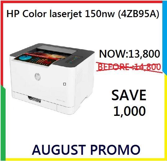 Hp Color Laserjet 150nw 4zb95a Computers Tech Printers Scanners Copiers On Carousell