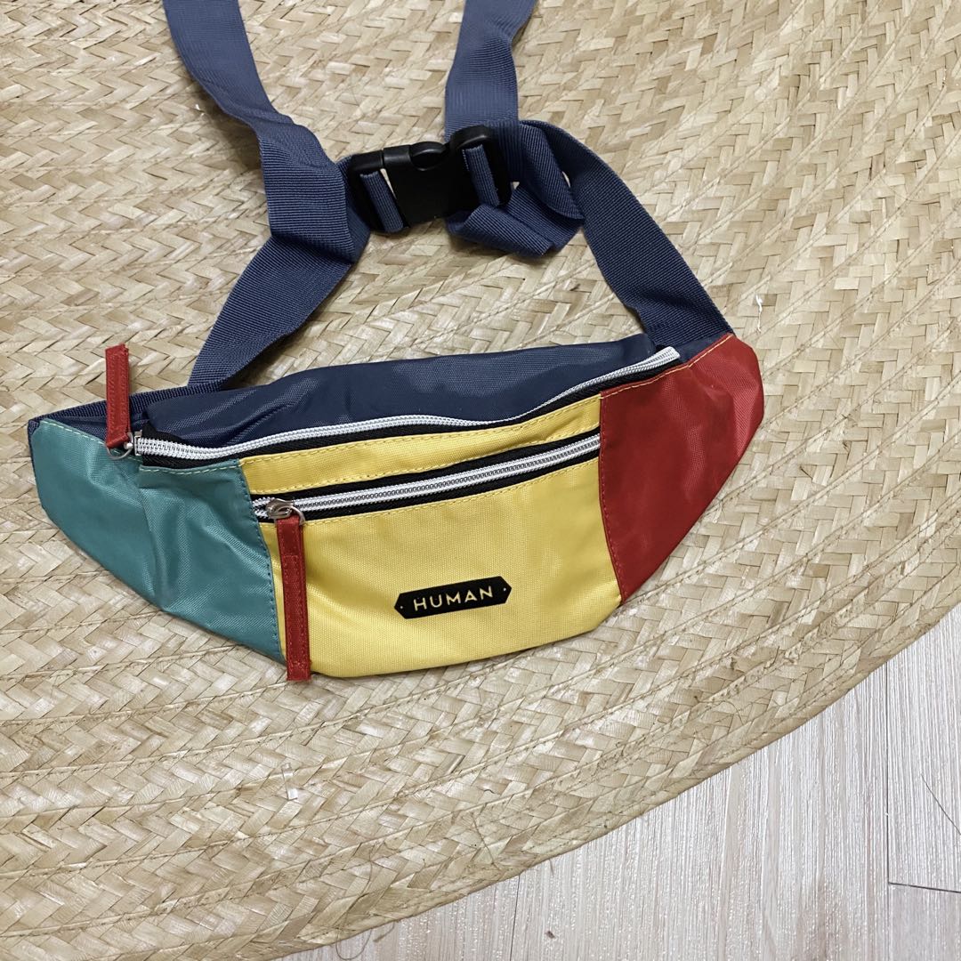 vans ward color block fanny pack