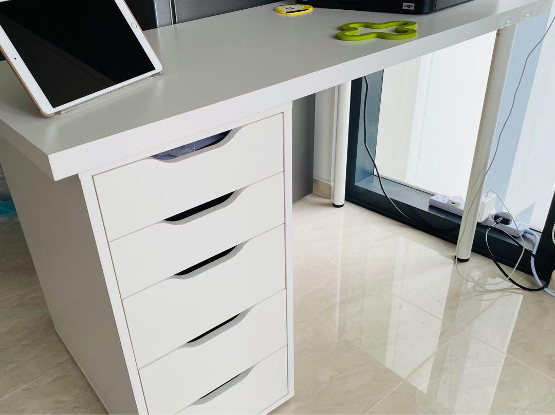 IKEA LAGKAPTEN/ALEX Desk, Furniture & Home Living, Furniture, Tables
