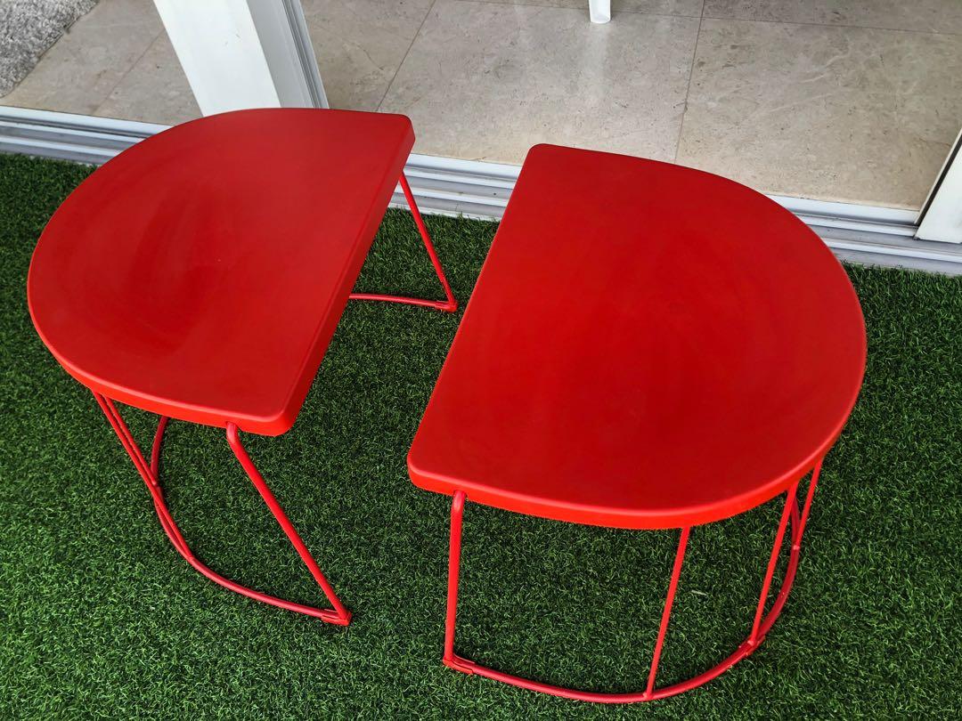 IKEA Stool/side table, in/outdoor, Furniture & Home Living, Furniture