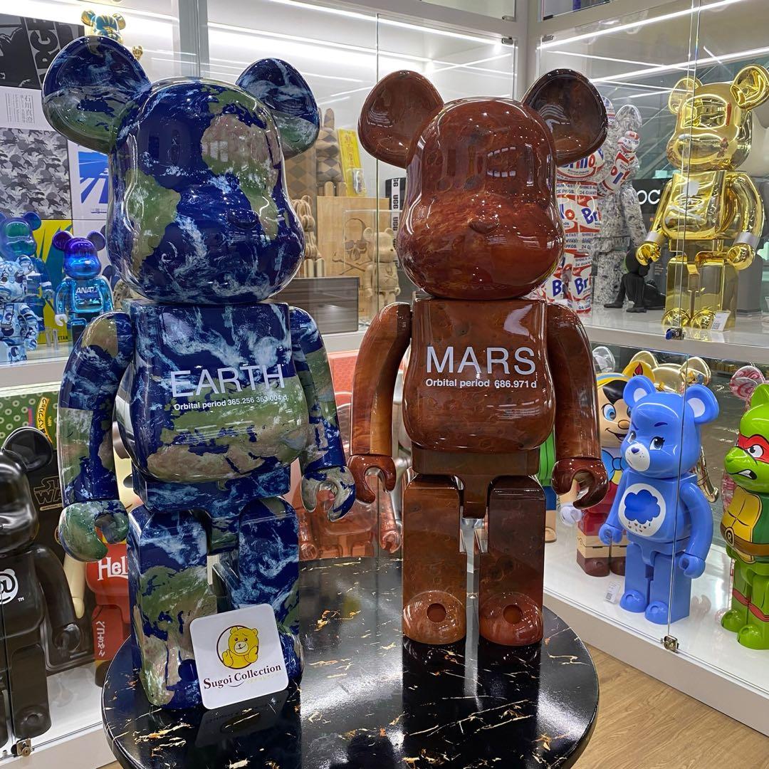 [Pre-Order] BE@RBRICK x NASA Earth 1000% (Medicom Toy 25th Anniversary  Exhibition Exclusive) bearbrick