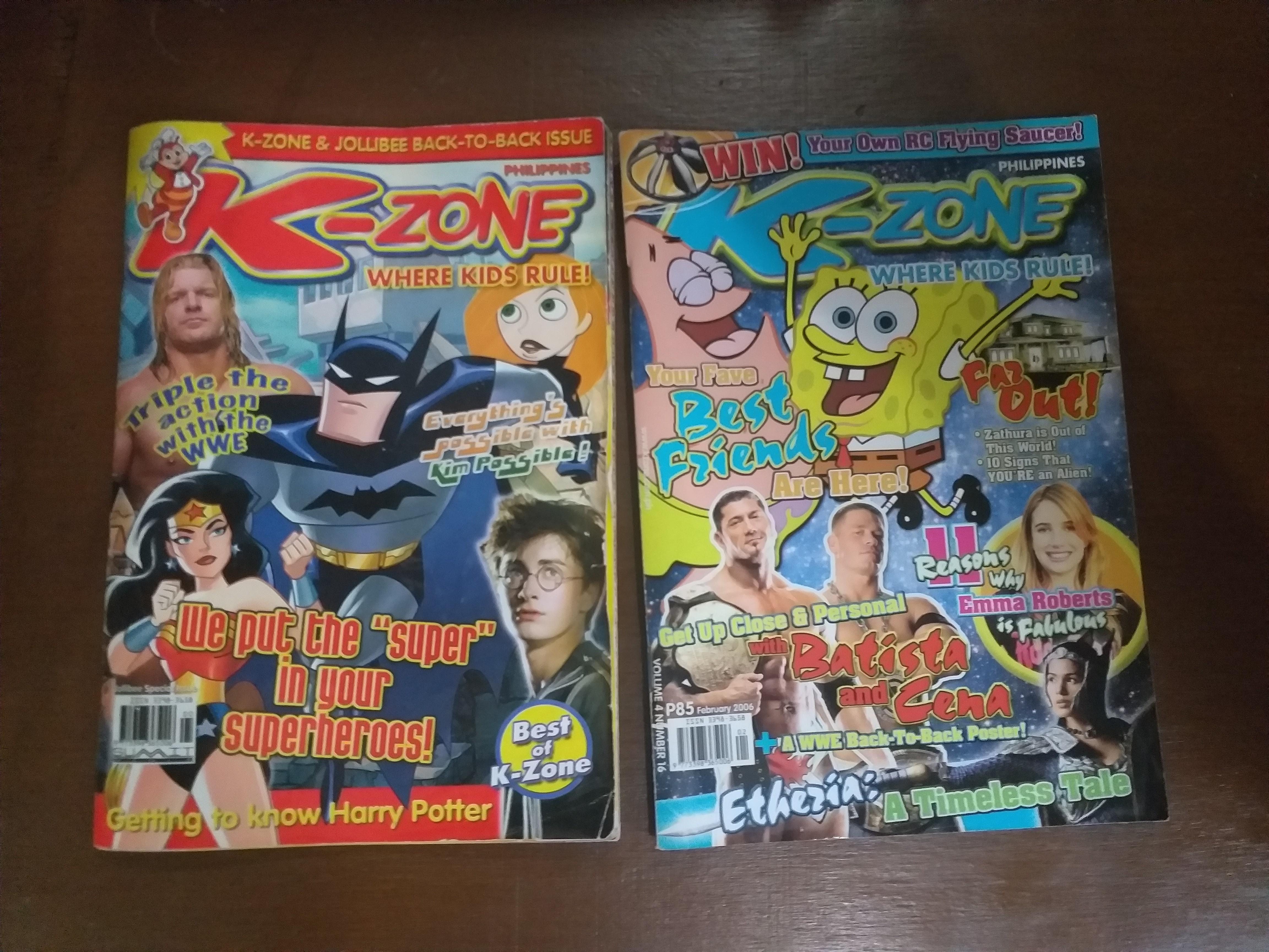 K Zone Magazine February 06 Jollibee Issue Hobbies Toys Books Magazines Magazines On Carousell