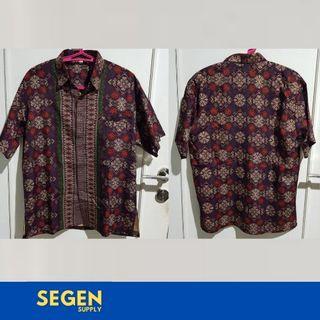 Kemeja batik lengan pendek