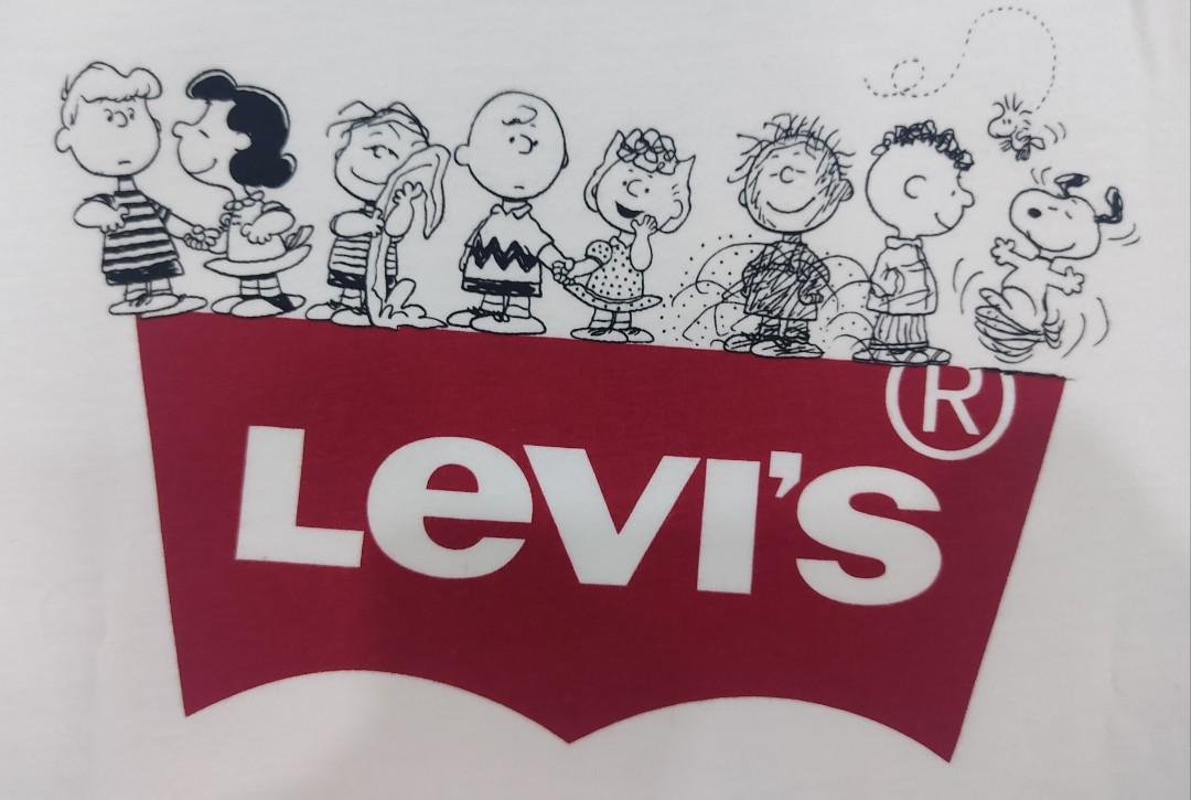 Levis peanuts 2019 Tshirt Men s Fashion Tops Sets Tshirts Polo Shirts on Carousell
