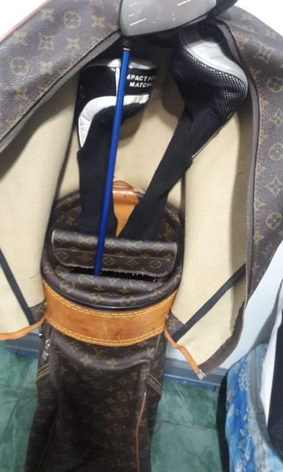 LV Louis Vuitton Golf Bag, Luxury, Bags & Wallets on Carousell