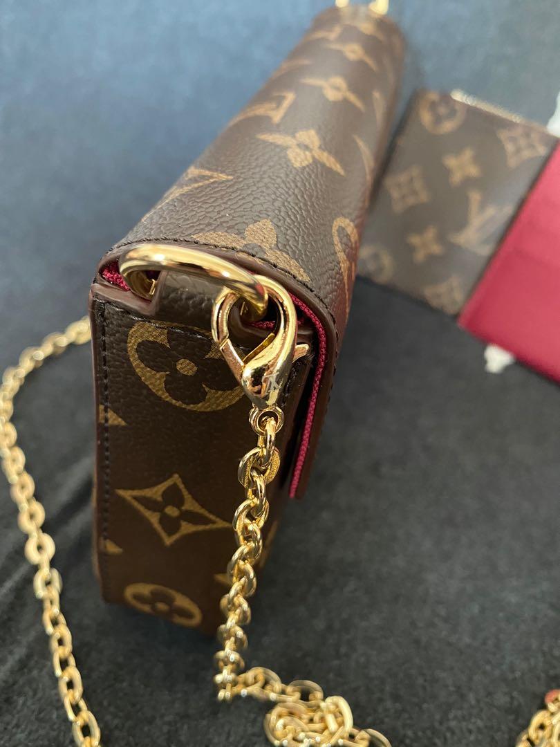 Lv Pochette Felicie (korea source), Luxury, Bags & Wallets on Carousell