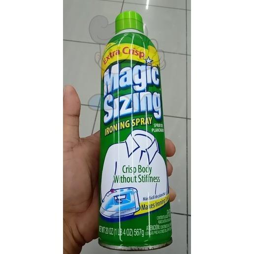 Magic Sizing Extra Crisp Ironing Spray (2 x 20 oz), Furniture & Home  Living, Cleaning & Homecare Supplies, Cleaning Tools & Supplies on Carousell