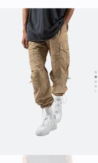 Mnml tech cargo pants - khaki