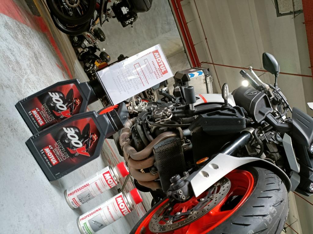 MOTUL 7100 2 Liters wt Professional Engine & Fuel Flush, Motorcycles